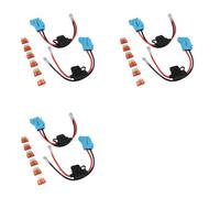 Tuminita 6 Pezzi 12 AWG Connettore di Ricambio per Cablaggio per Batteria Peg-Perego 12 Volt SLA per Giocattoli da Guida con Fusibile