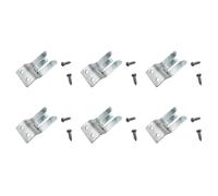 Tuminita 6X Mic-Supporto/Clip in Metallo - Vite per Radio CB/Ham - MH2
