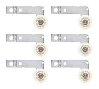 Tuminita 6X per W10837240 Puleggia Folle 'Essiccatore con Staffa, Sostituire La Parte per L'Essiccatore