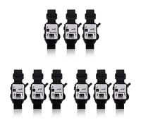 Tuminita Contatore di Punti da Golf da 9 Pezzi, Orologio da Contatore di Colpi da Mini Golf con Un Solo Tocco di Reset Contatore di Punti per Il Conteggio del Golf Custode del Punteggio