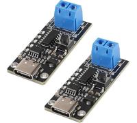 Tuminita Ingresso di Tipo C 2pcs 100W 5A USB-C Ricarica Rapida PD QC DC 5V 9V 12V 15V 20V 20V Modulo di Alimentazione di Potenza di Tensione Regolabile