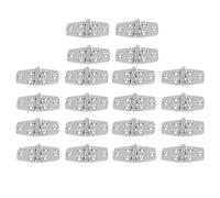 Tuminita Marine Cerniera Dello Sportello Cinghia 20 Pezzi per L'Yacht Marino Della Barca 76 x 38 mm di Rafting Che Canta Gli Accessori, Scompartimento Porta Marina Della Barca