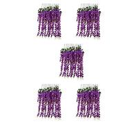 Tuminita Seta Artificiale Wisteria Vite Ratta Seta Appesa Decorazione di Cerimonia Nuziale, 30 Pezzi, (Viola)
