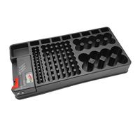 Tuminita Supporto per L'Organizzazione Della Batteria con Tester, Scatola Portabatterie con Controllo Della Batteria per AAA AA CD 9V