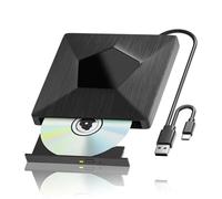 Tuminita unità Esterna Blu-Ray Burner 3D Portatile, Lettore Ottico BD/CD/Dvd per Laptop e PC