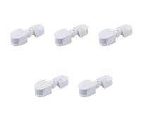 Tumintu 5X Sensore di Movimento Un Infrarossi Ac110V-240V Interruttore Sensore Regolabile per Sensori di Movimento del Corpo Pir per Scenari Multipli (Bianco)