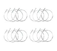Tumintu 80 Pezzi Corde per Violino E-A-D-G Nel Acciaio Core + Accessori per Parti di Strumenti Musicali Un Corde Squisite Avvolte Nel Nichel