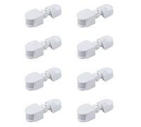 Tumintu 8X Sensore di Movimento Un Infrarossi Ac110V-240V Interruttore Sensore Regolabile per Sensori di Movimento del Corpo Pir per Scenari Multipli (Bianco)