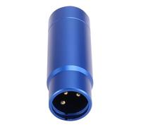 Tumintu Adattatore di Alimentazione Phantom di Microfono Mixer Audio per Microfono A Condensatore 48V Adattatore per Microfono XLR 3,5 mm Blu