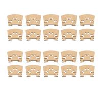 Tumintu Ponte per Violino nel Acero Tipo 20PZ per Strumenti un Corda per Violino 1/8 e 1/4 e 1/2 e 3/4 e 4/4