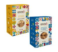 Tumminello | Granisi Biscotti Arancia | Biscotti Limone Grani Antichi Siciliani | Biscotti Artigianali - 2 x 210 Gr