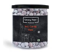 Tummy Pops Chatpati Imli Goli/Laddo/Candy Balls 300 Jar Gms, Khatti Mithi Imli Sweet and Sour Toffee/Tamarind Twist Candies