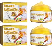 Tummy Tightening Cream For Belly, Ginger Hot Cream Sweat Enhancer Belly Drainage Ginger Cream,Body Sculpting Cellulite Cream for All Skin, 50g. (2pcs)