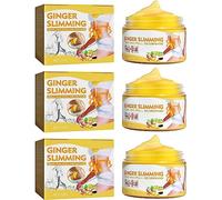 Tummy Tightening Cream For Belly, Ginger Hot Cream Sweat Enhancer Belly Drainage Ginger Cream,Body Sculpting Cellulite Cream for All Skin, 50g. (3pcs)