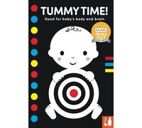 Tummy Time: A high-contrast fold-out book with mirror for babies (UK Edition)