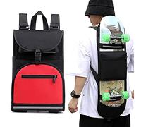 Tumnea Borsa per skateboard Zaino Borsa per longboard Borsa per skateboard standard Tracolla per skateboard Spalla regolabile Cinghie pieghevoli Zaino da viaggio