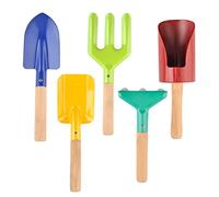 Tumnea Set di Attrezzi da Giardino per Bambini Attrezzi da Giardino Attrezzi da Giardino per Bambini Mini Attrezzi da Giardino per Scavare Il Giardino Giocattoli Giocattoli per sabbiera Attrezzi