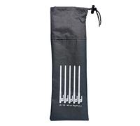 Tumotsit Borsa per tenda - Borsa elastica per pinzette tenda tessuto Oxford - Organizer picchetti design cordino elastico adatto per venti forti e tutti i tipi di terreno