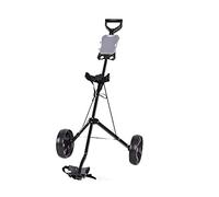 Tumotsit Carrello da golf | Carrello da golf leggero | Carrello pieghevole da passeggio con supporto per sacca da golf per casa, esterno, cemento, erba e uso interno