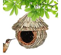 Tumotsit colibrì all'aperto,Innovativo Colibrì Casa | Bird House Decor Case uccelli ecologici Baia protetta uccelli per abitare Fuori dall'albero Ciondolo