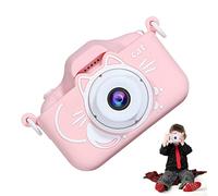 Tumotsit Custodia per fotocamera digitale per bambini - Custodia impermeabile per video per bambini Cat Styling | Cartoon Cat Digital Kids Video Camera Action Protector per bambini