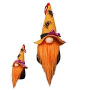 Tumotsit Peluche - Bambole senza volto Gnomi con figure pipistrelli - Decorazioni Halloween per la casa, decorazione autunno gnomi fatti a mano, forniture
