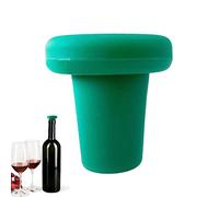 Tumotsit Silicone per vino, vino riutilizzabili, il vino riutilizzabile coperchio la temperatura resistente alla perdita di cibo +240°C a -40°C