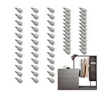 Tumotsit Viti autofilettanti | Set di viti per legno da 50 pezzi, antiruggine, manicotto a vite antipolvere, rinforzo dell'attrito, rivestimento durevole, trattamento anticorrosione