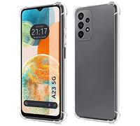 Tumundosmartphone Cover Silicone Anti Colpi Trasparente per Samsung Galaxy A23 5G