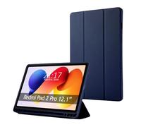 Tumundosmartphone Custodia a libro Smart per Xiaomi Redmi Pad 2 Pro Colore Blu