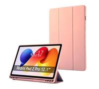 Tumundosmartphone Custodia a libro Smart per Xiaomi Redmi Pad 2 Pro Colore Rosa