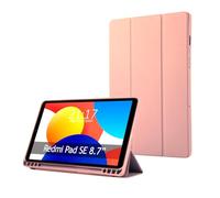 Tumundosmartphone Custodia a libro Smart per Xiaomi Redmi Pad SE 8.7 Colore Rosa