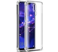 Tumundosmartphone Custodia di Gel TPU Anti-Shock Trasparente per Huawei Mate 20 Lite