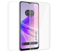 Tumundosmartphone Custodia doppia trasparente Pc + TPU Full Body 360 per OPPO A78 5G
