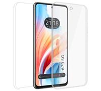 Tumundosmartphone Custodia doppia trasparente Pc + TPU Full Body 360 per OPPO A79 5G