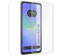 Tumundosmartphone Custodia doppia trasparente Pc + TPU Full Body 360 per Samsung Galaxy A37 5G