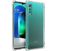 Tumundosmartphone Custodia Gel TPU Anti-Shock Trasparente per LG Velvet 5G