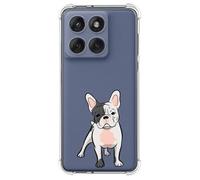 Tumundosmartphone Custodia in silicone antiurto per Motorola Edge 60/60 Fusion 5G design cani 06 disegni