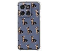 Tumundosmartphone Custodia in silicone antiurto per Motorola Edge 60/60 Fusion 5G design cani 11 disegni
