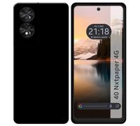 Tumundosmartphone Custodia in silicone gel TPU nera per TCL 40 NXTPAPER
