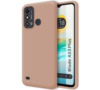 Tumundosmartphone Custodia in silicone liquido ultra morbido per Zte Blade A53 Plus colore rosa