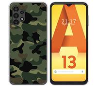 Tumundosmartphone Custodia in silicone per Samsung Galaxy A13 4G design mimetico disegni
