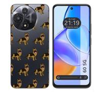 Tumundosmartphone Custodia in silicone per TCL 60 5G design cani 09 disegni