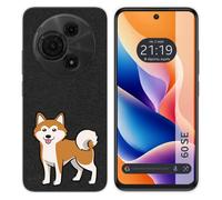 Tumundosmartphone Custodia in silicone per TCL 60 SE design cani 02 disegni