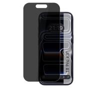 Tumundosmartphone Pellicola protettiva in vetro temperato completa 5D anti-spia per iPhone 18 Pro (6,3")