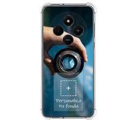 Tumundosmartphone Personalizza la tua custodia in silicone antiurto trasparente con la tua fotografia per Xiaomi Poco C75 Disegno personalizzato