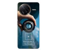 Tumundosmartphone Personalizza la tua custodia in silicone gel TPU trasparente con la tua foto per Xiaomi Poco F7 Ultra 5G Disegno Personalizzato