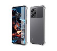 TUMUNDOSMARTPHONE Protettiva TMS111457 COVER per Xiaomi POCO X5 Pro 5G, Trasparente