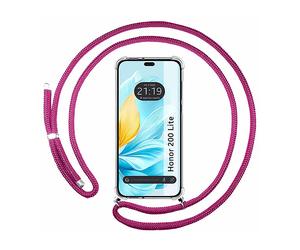 TUMUNDOSMARTPHONE Protettiva TMS142448 COVER per Honor 200 Lite 5G, Rosa