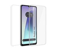 TUMUNDOSMARTPHONE Protettiva TMS150516 COVER per Xiaomi Redmi 14C, Trasparente